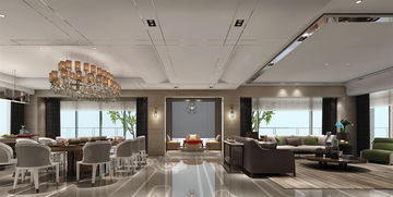 簡(jiǎn)歐風(fēng)格四居室室內(nèi)裝修設(shè)計(jì)全案 施工圖與效果圖深度解析